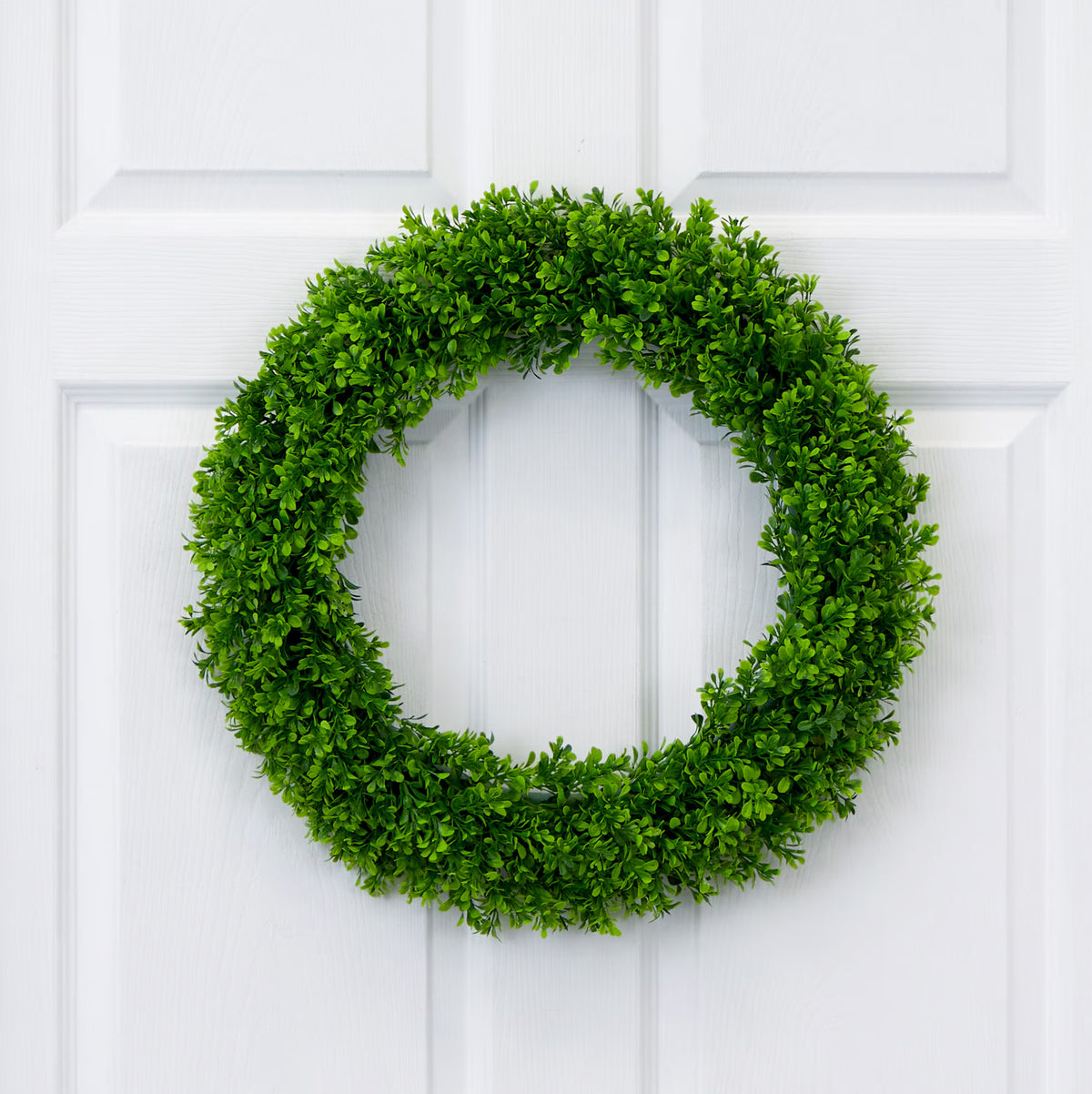 The Kensington 20" Architectural Preserved Boxwood Wreath