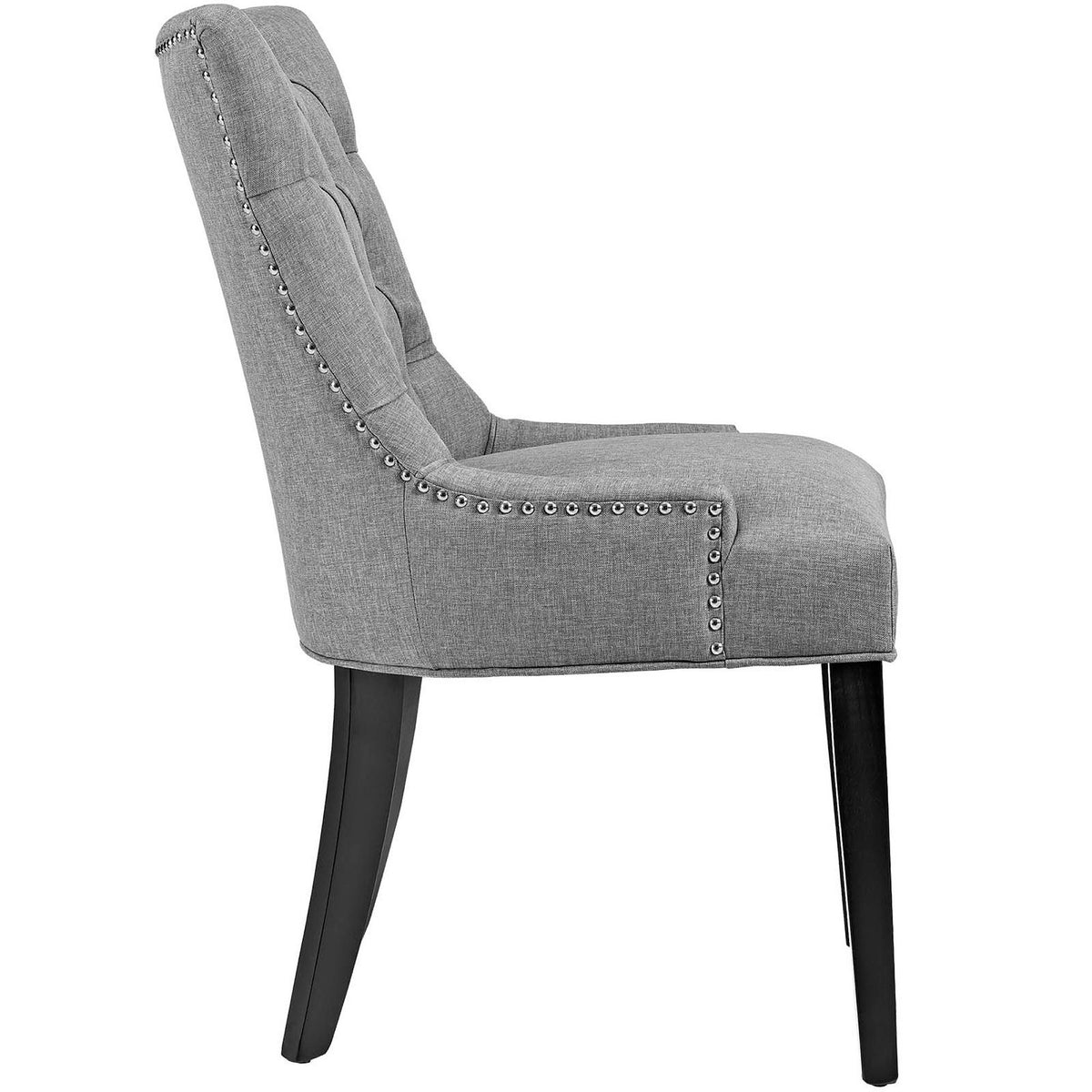 Regent Tufted Fabric Dining Chair - Additional View