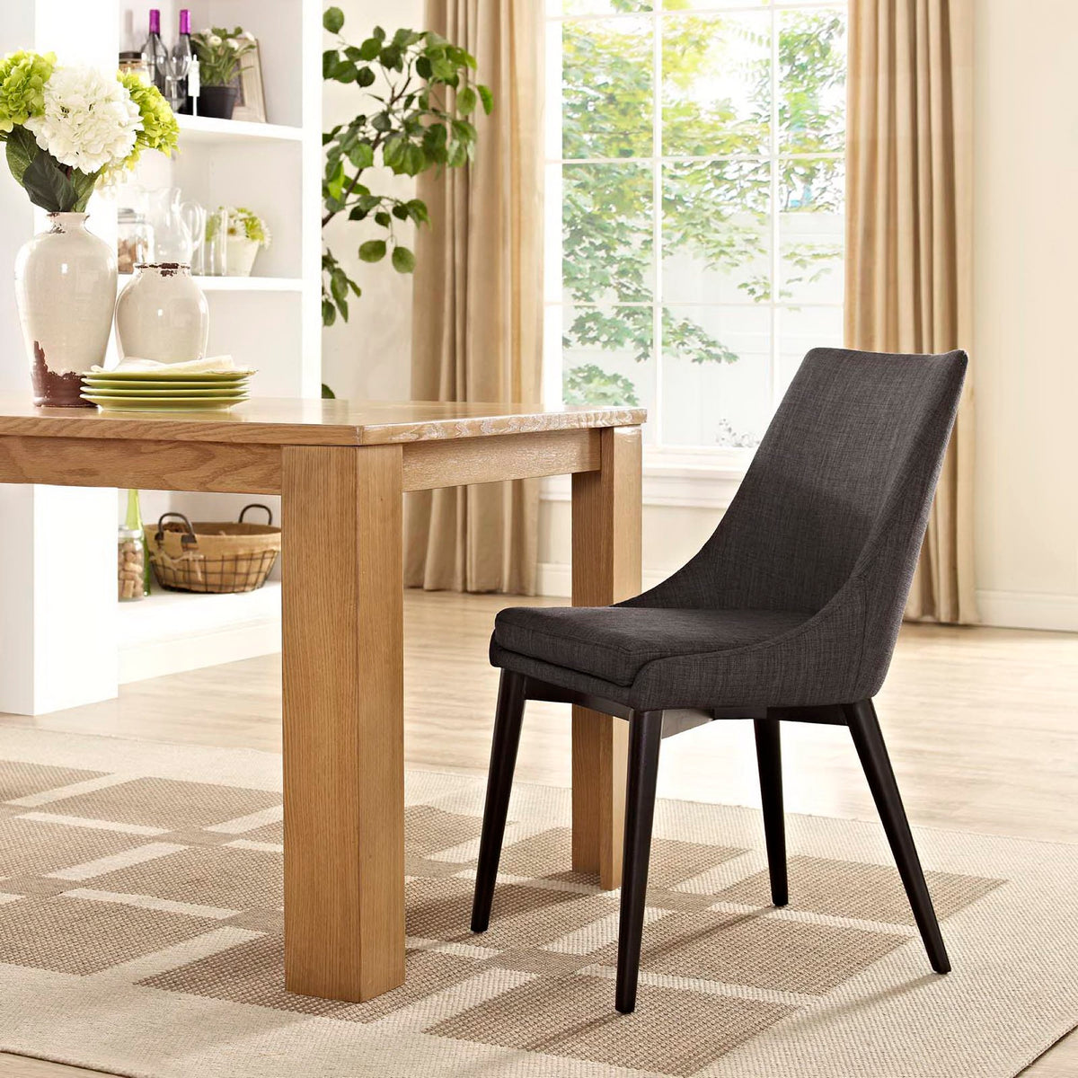Viscount Fabric Dining Chair - Additional View