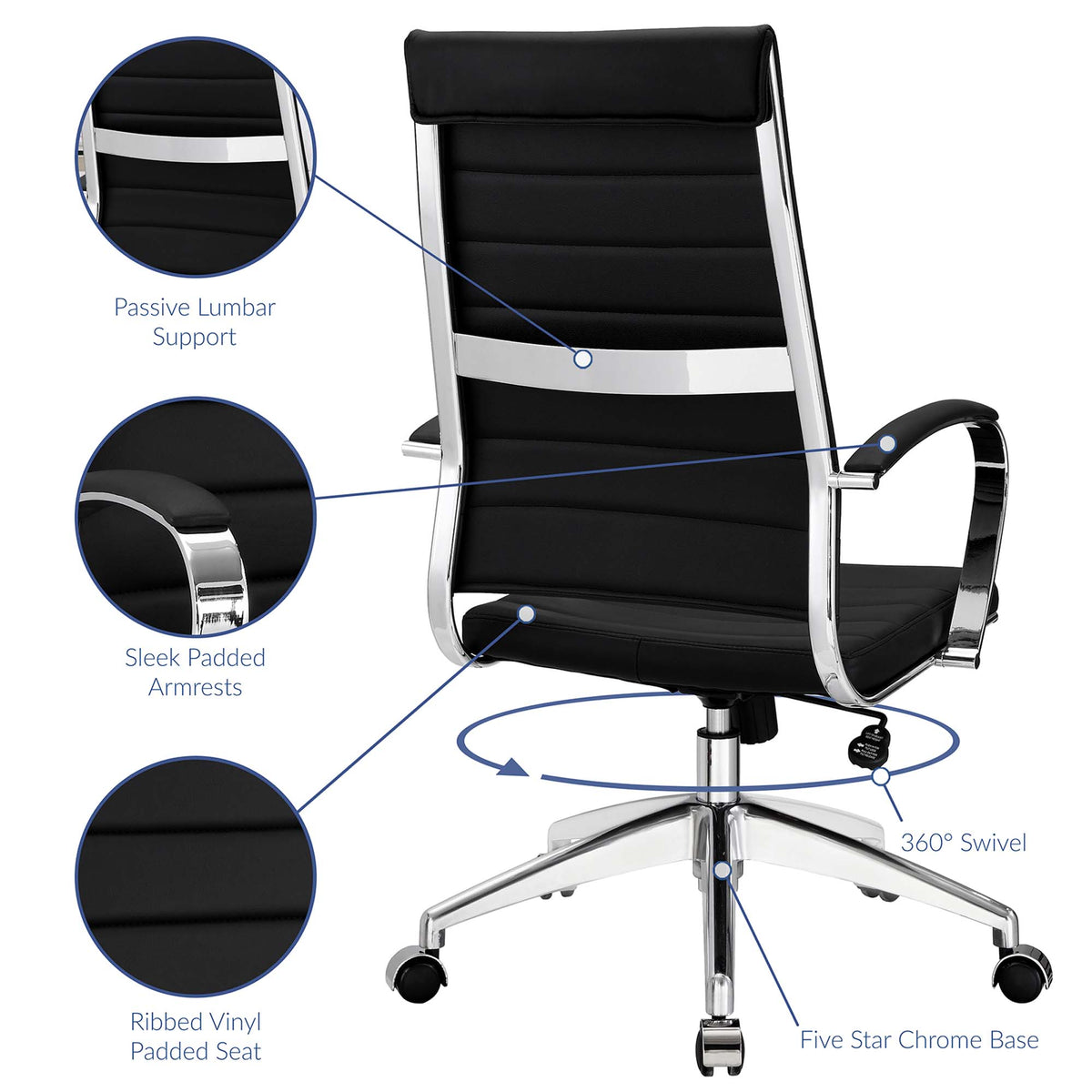 Jive Highback Office Chair - Additional View