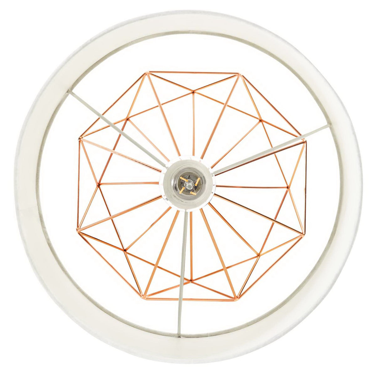 Precious Rose Gold Table Lamp - Additional View