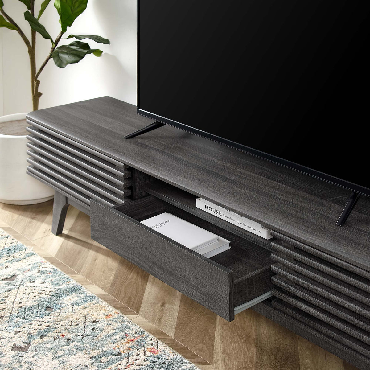 Render 70" TV Stand - Additional View