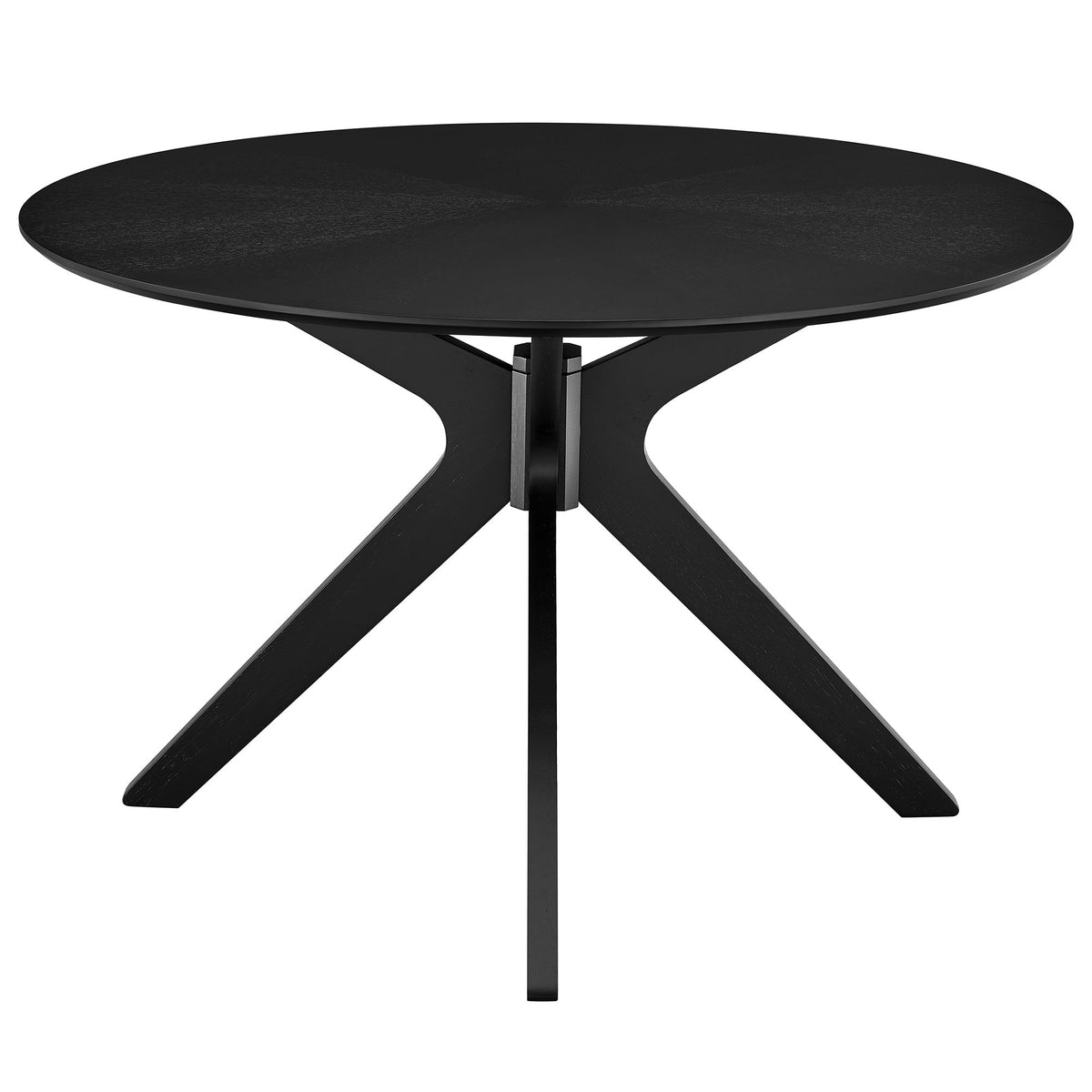Crossroads 47" Round Wood Dining Table - Additional View