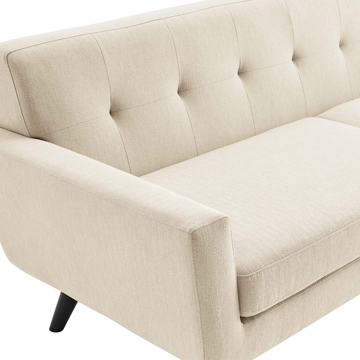 Engage Herringbone Fabric Sofa - Additional View