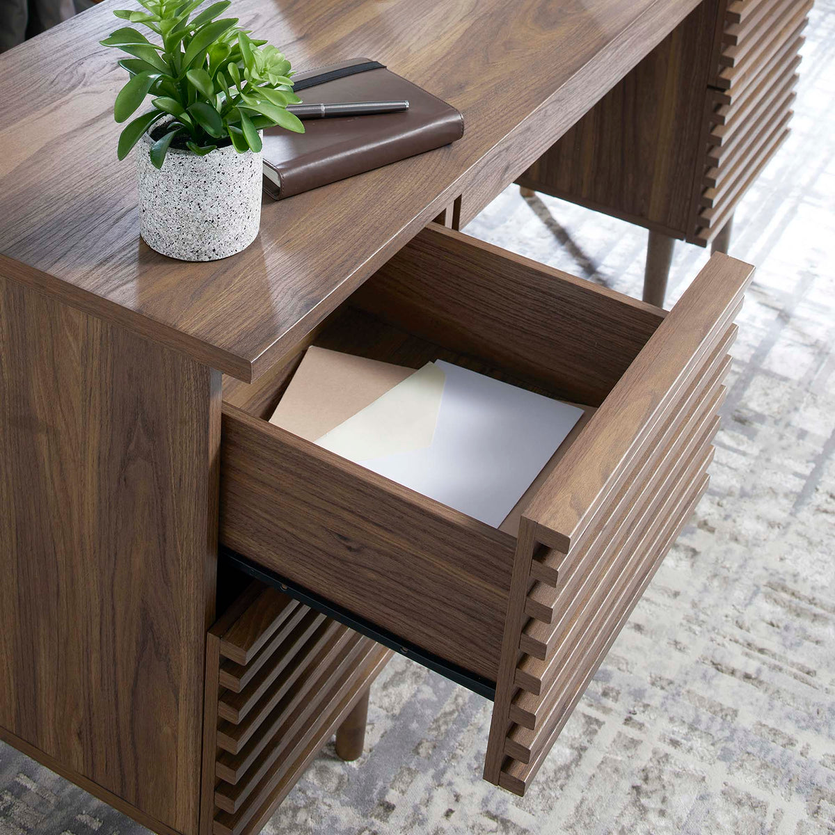 Render Office Desk - Additional View