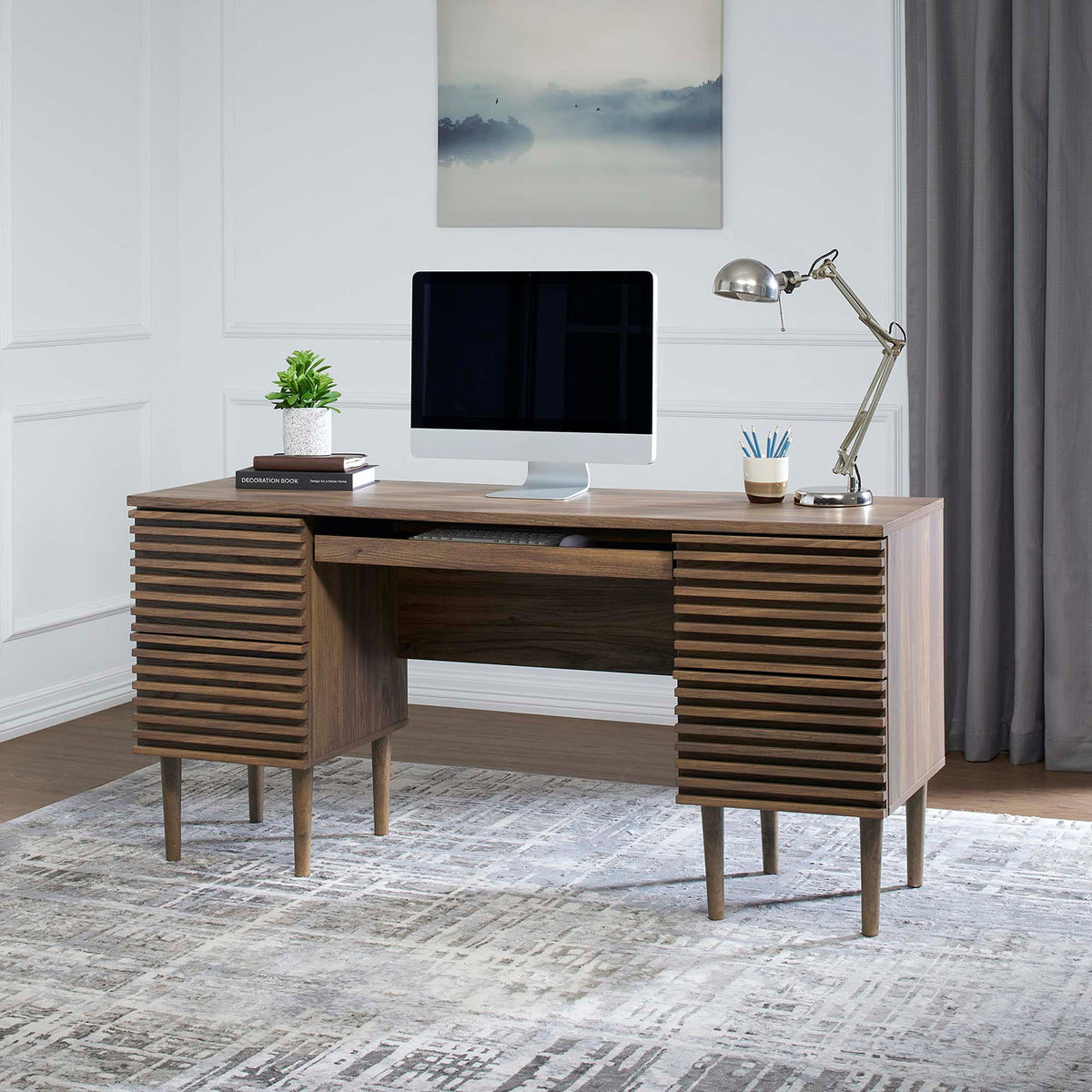 Render Office Desk - Additional View