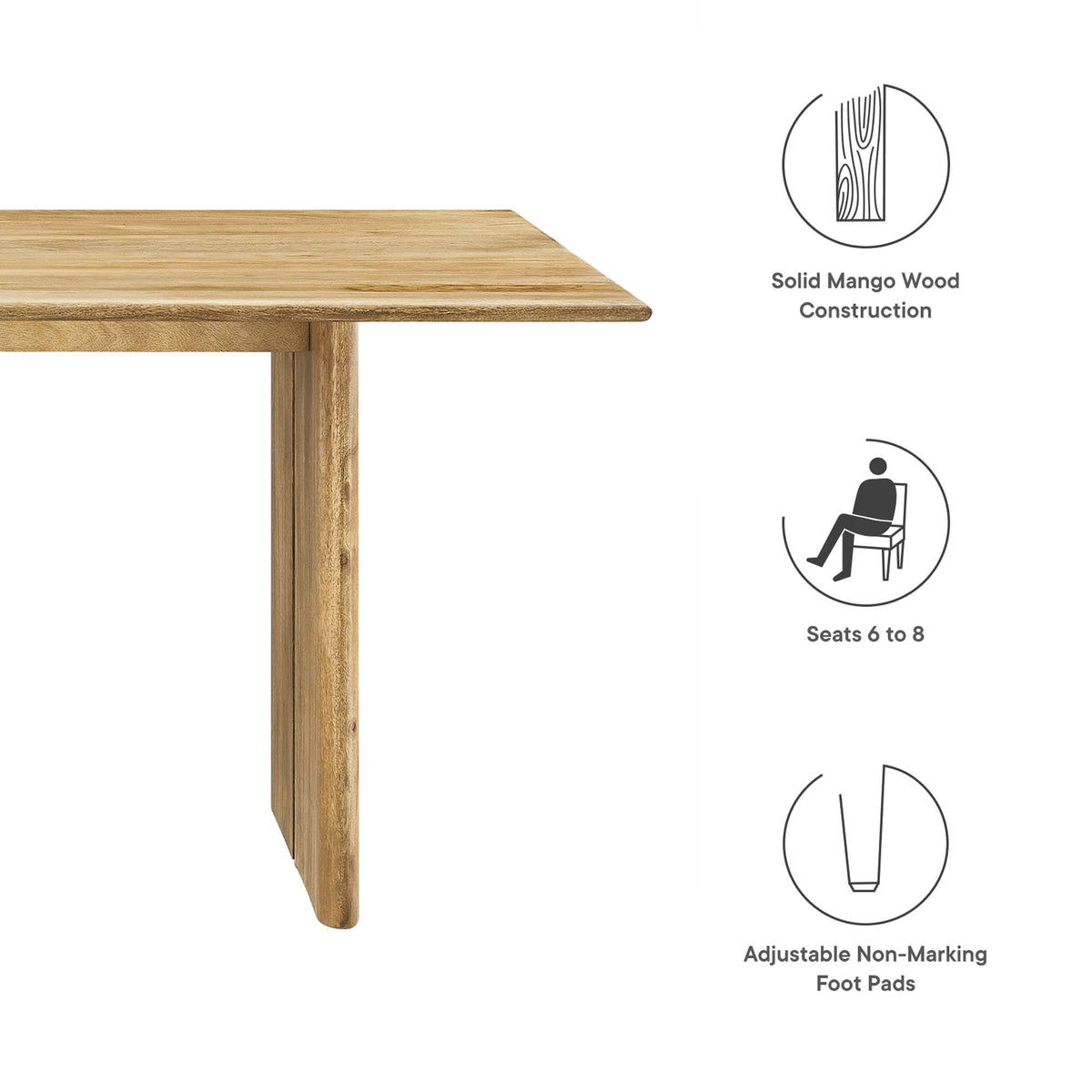 Amistad 72" Dining Table - Additional View