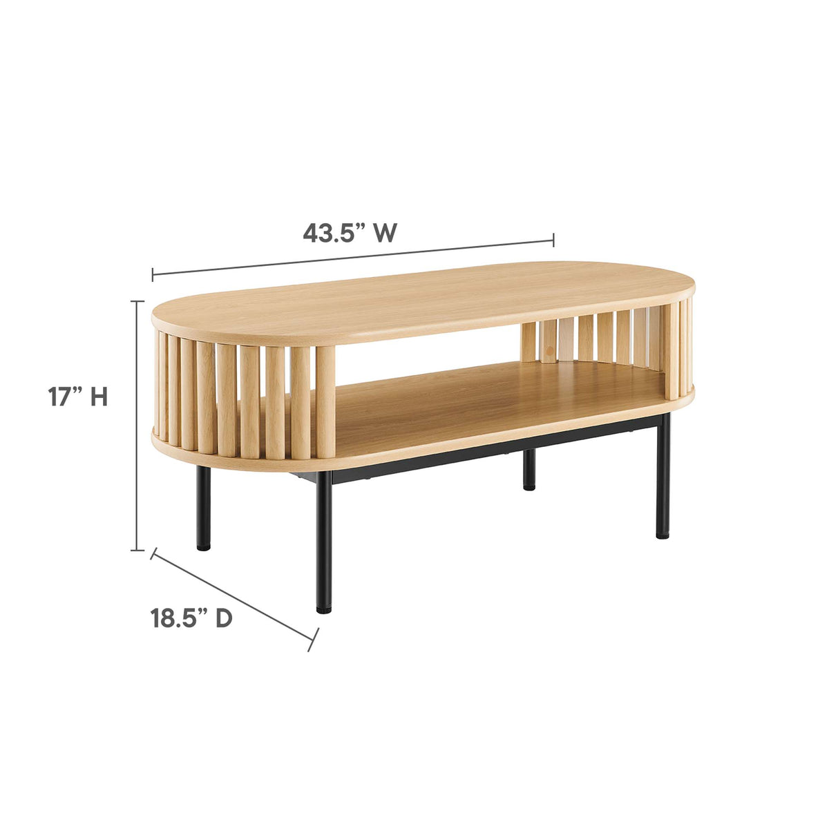 Fortitude Wood Coffee Table - Additional View
