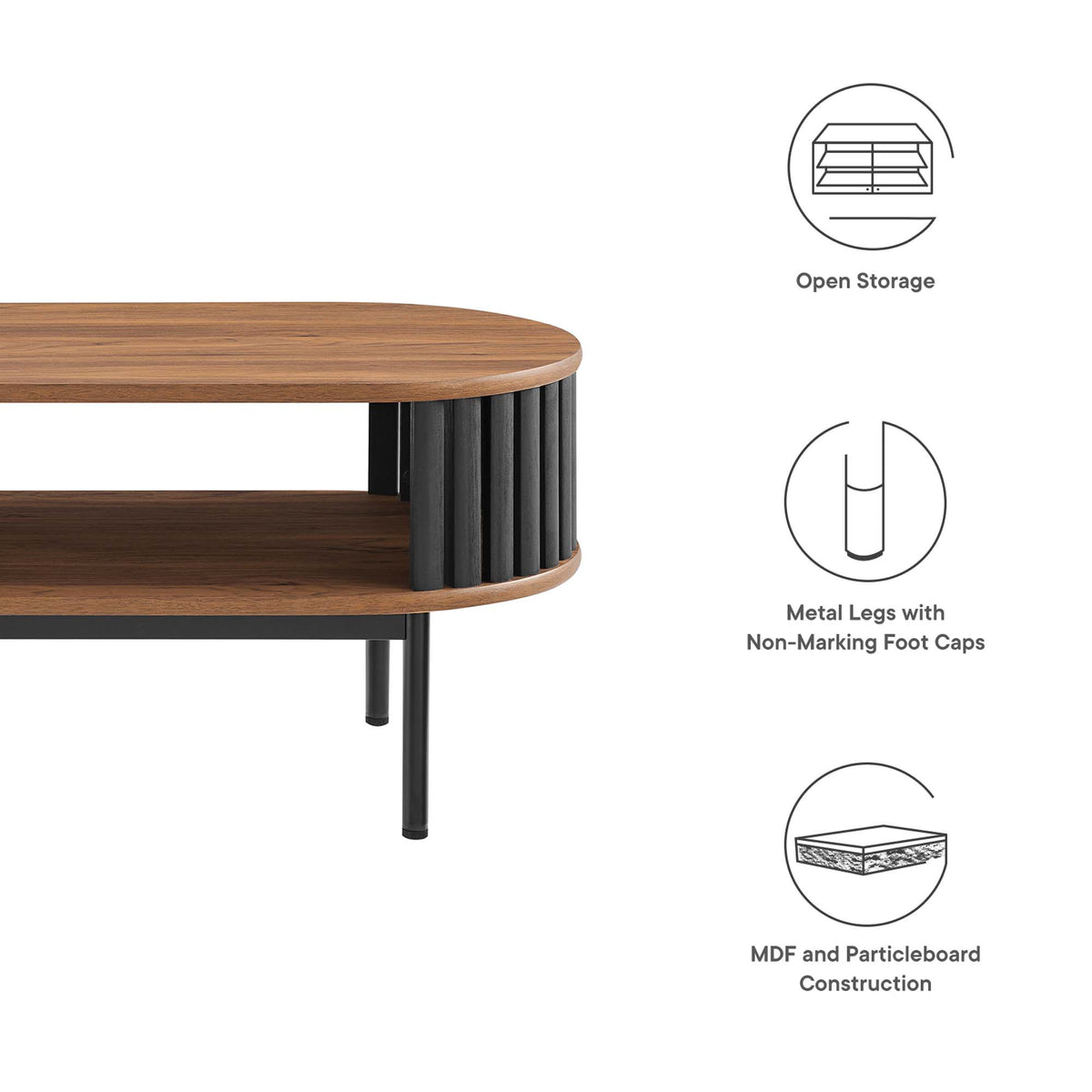 Fortitude Wood Coffee Table - Additional View