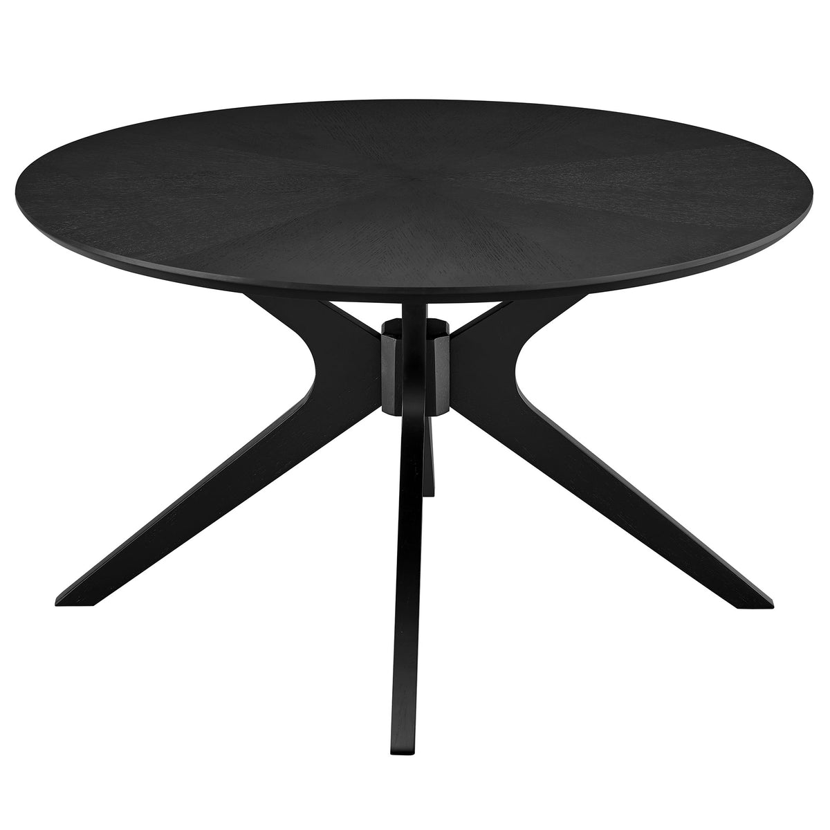 Crossroads Round Wood Coffee Table - Additional View