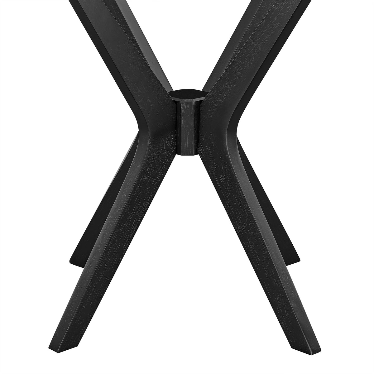 Crossroads 24" Round Wood Side Table - Additional View