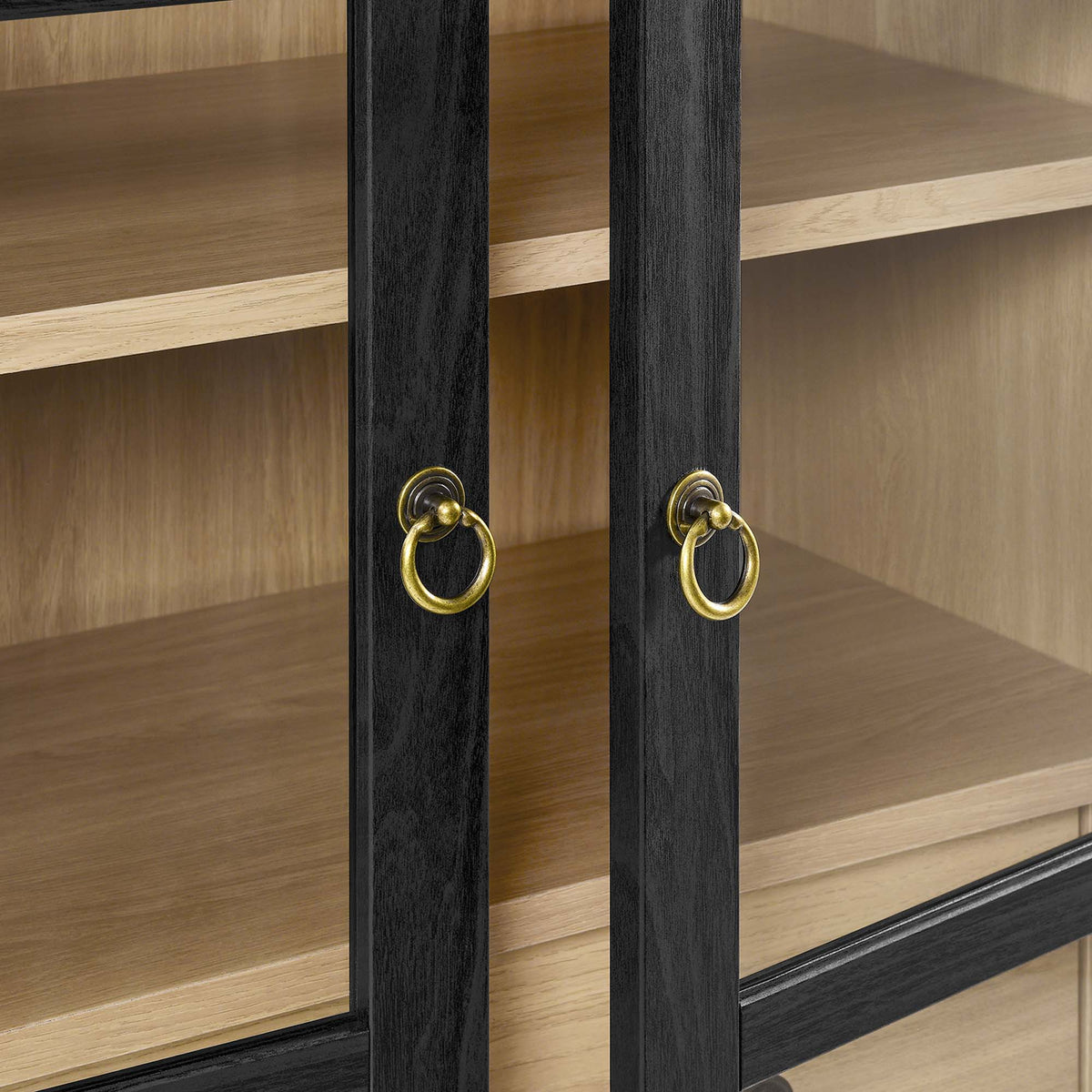 Nolan Tall Arched Storage Display Cabinet - Additional View