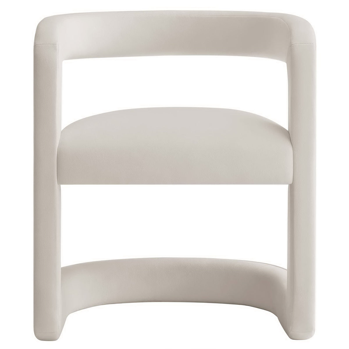 Winslow Performance Velvet Barrel Accent Chair - Additional View