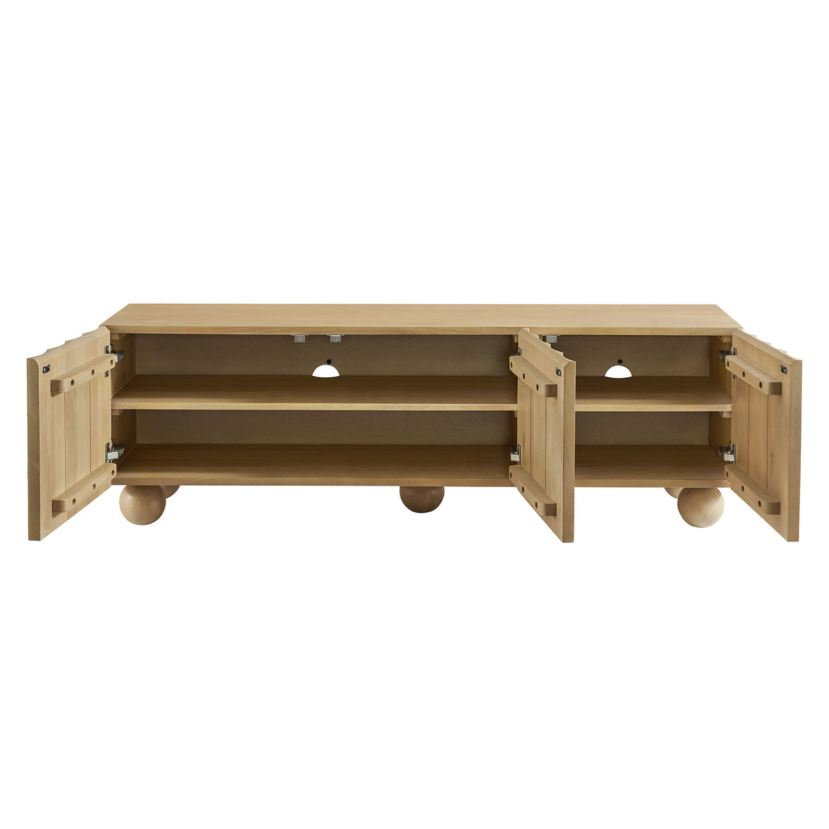 Sorren Scalloped 54" Wood TV Stand - Additional View