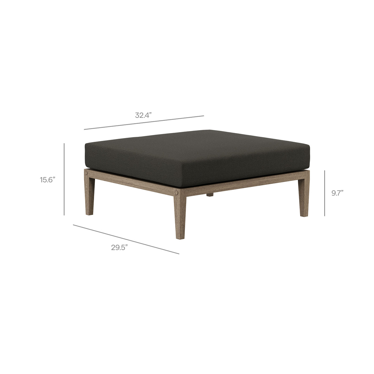 Northlake 5-Piece Outdoor Patio Teak Wood Furniture Set - Additional View