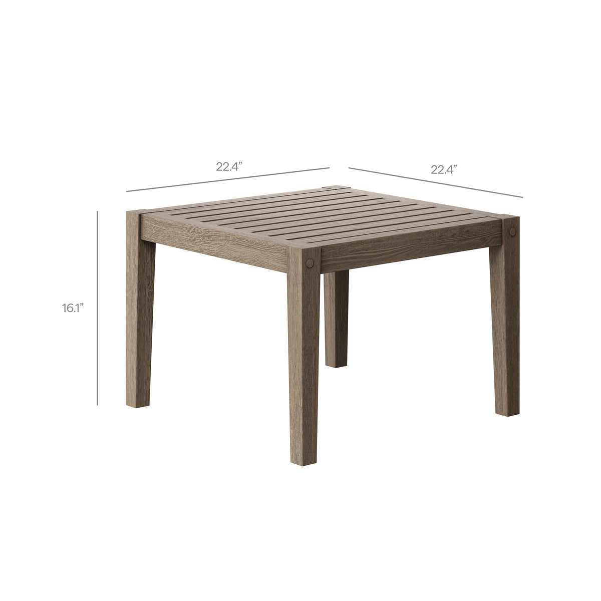 Northlake 5-Piece Outdoor Patio Teak Wood Furniture Set - Additional View