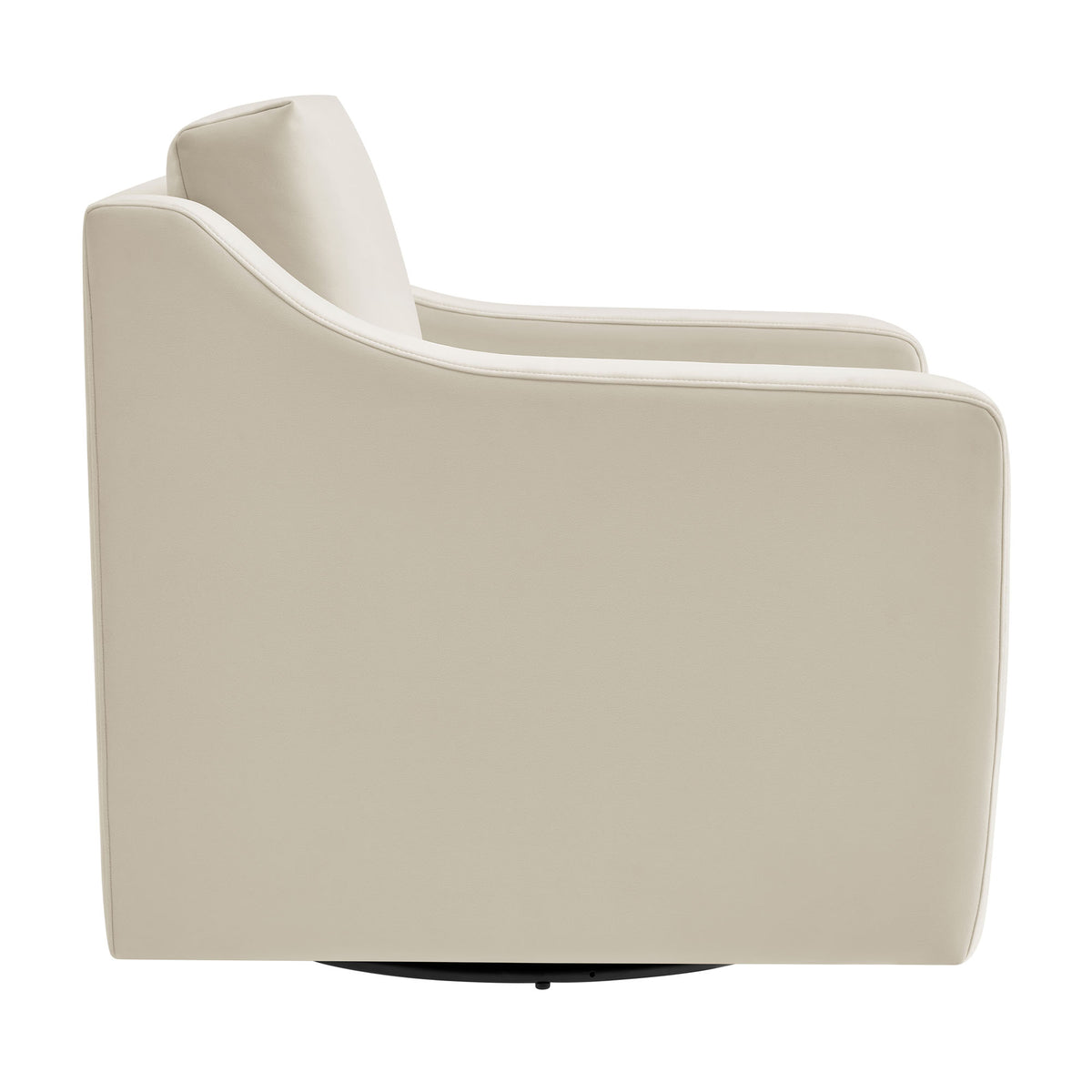Liora Performance Velvet Armchair - Additional View