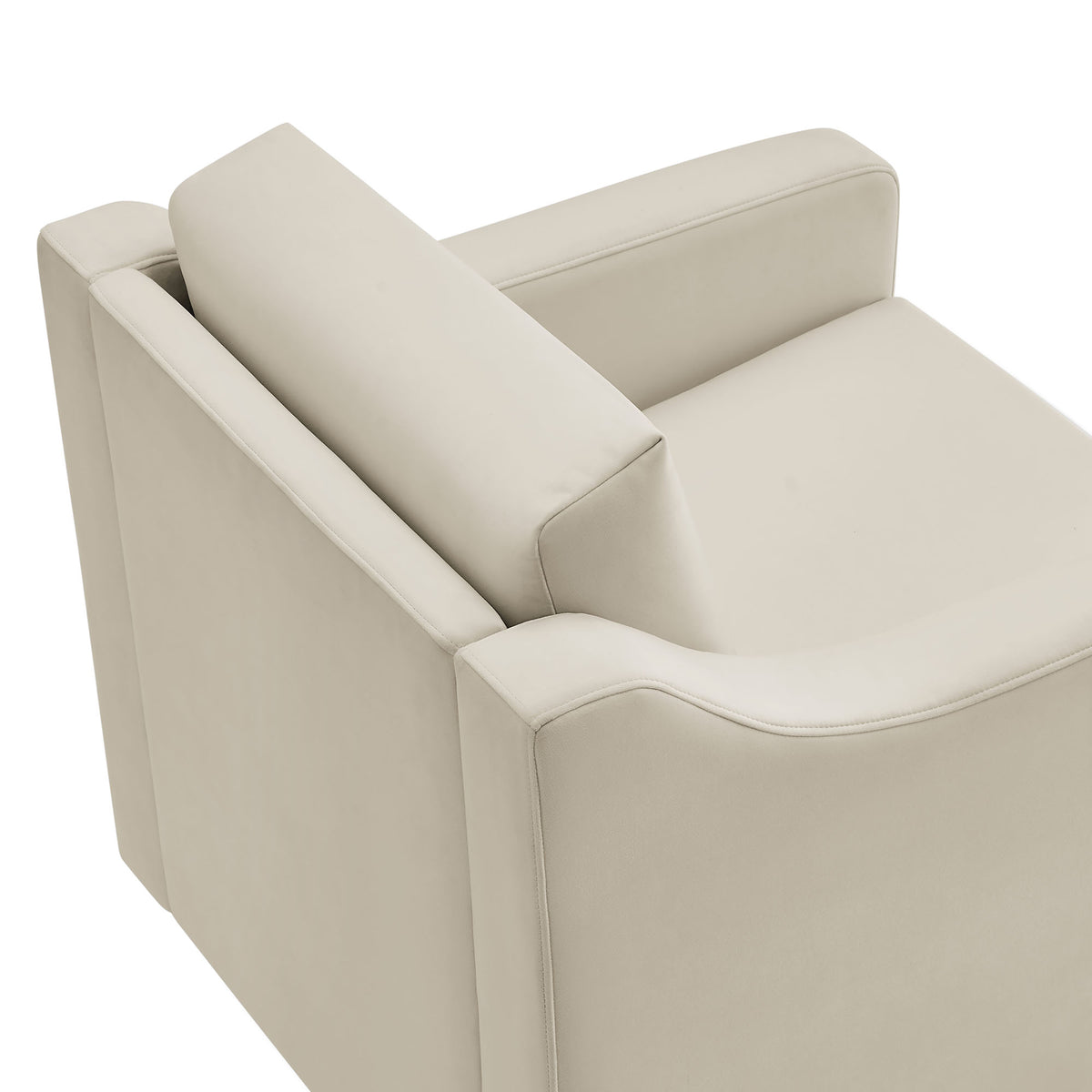 Liora Performance Velvet Armchair - Additional View