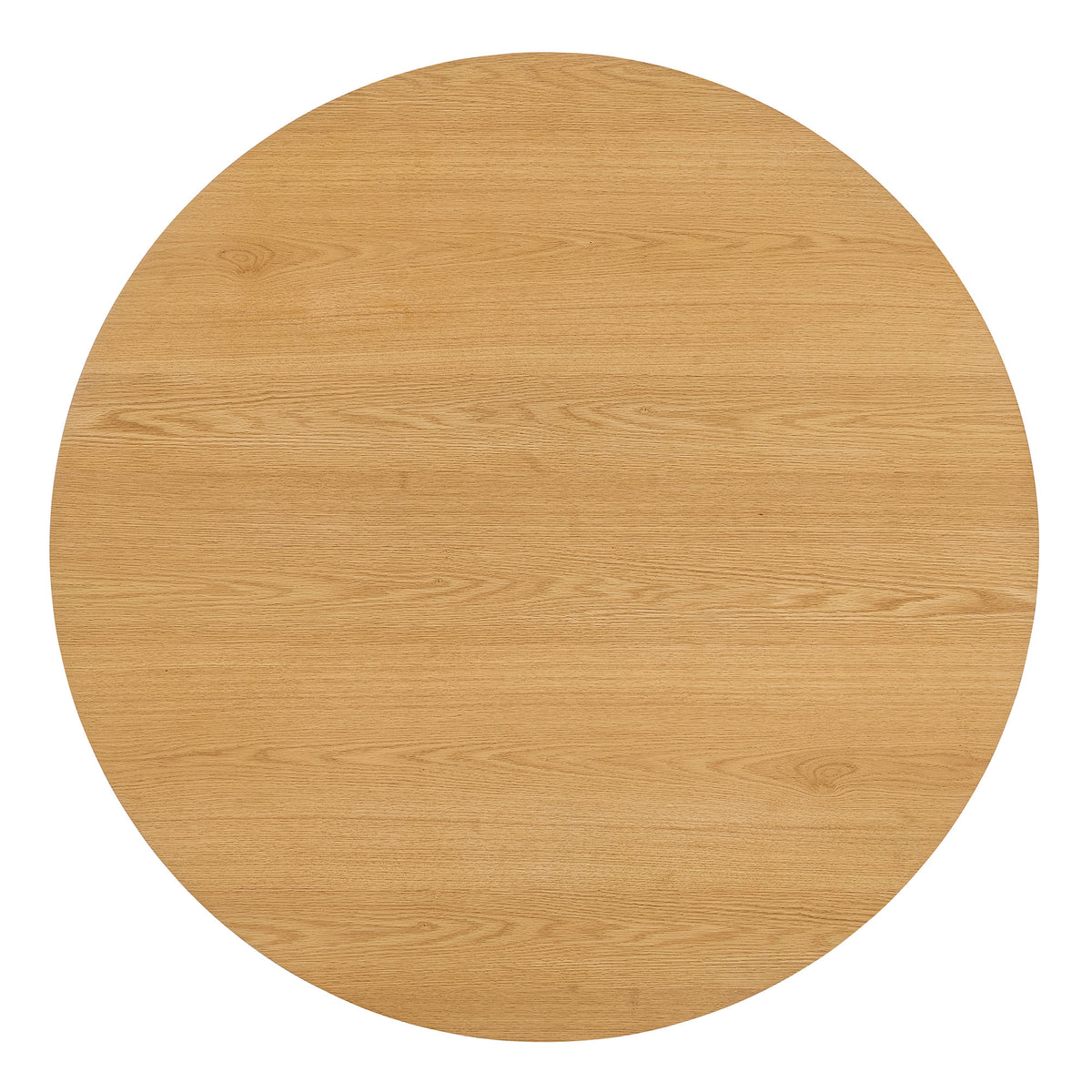 Renwick 47 Inch Oak Veneer Round Pedestal Dining Table - Additional View