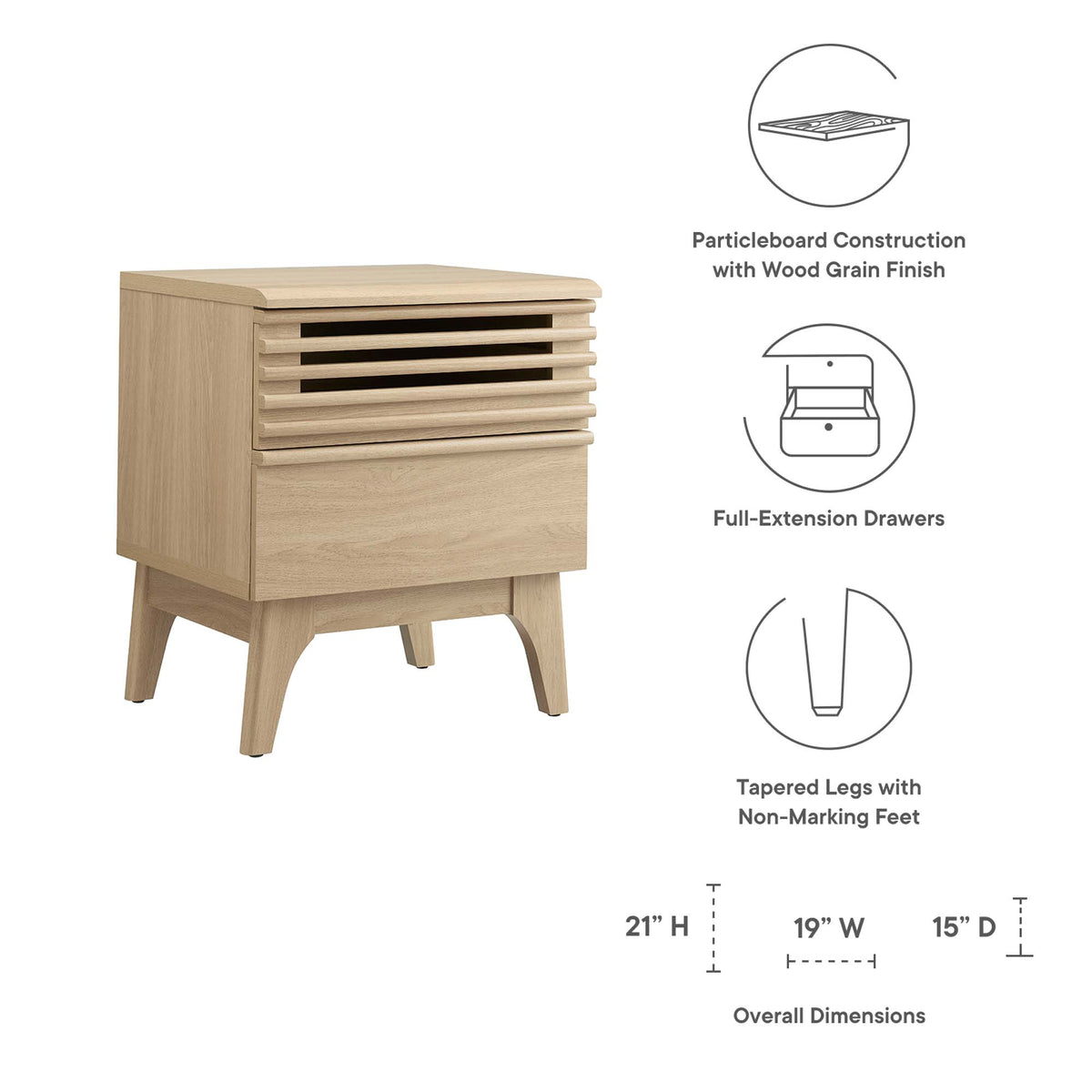 Render Nightstand - Additional View