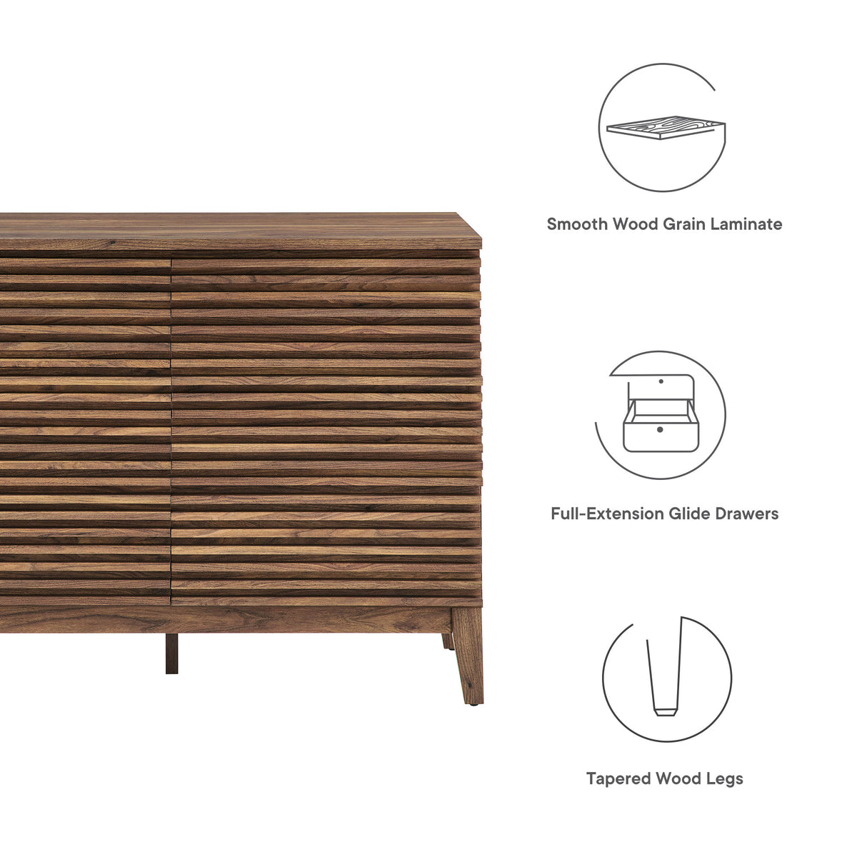 Render 47" 6-Drawer Dresser - Additional View