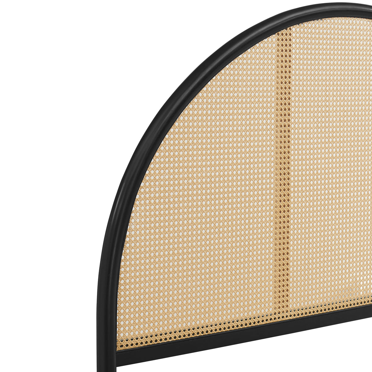 Odette Queen Arched Rattan Cane Platform Bed - Additional View
