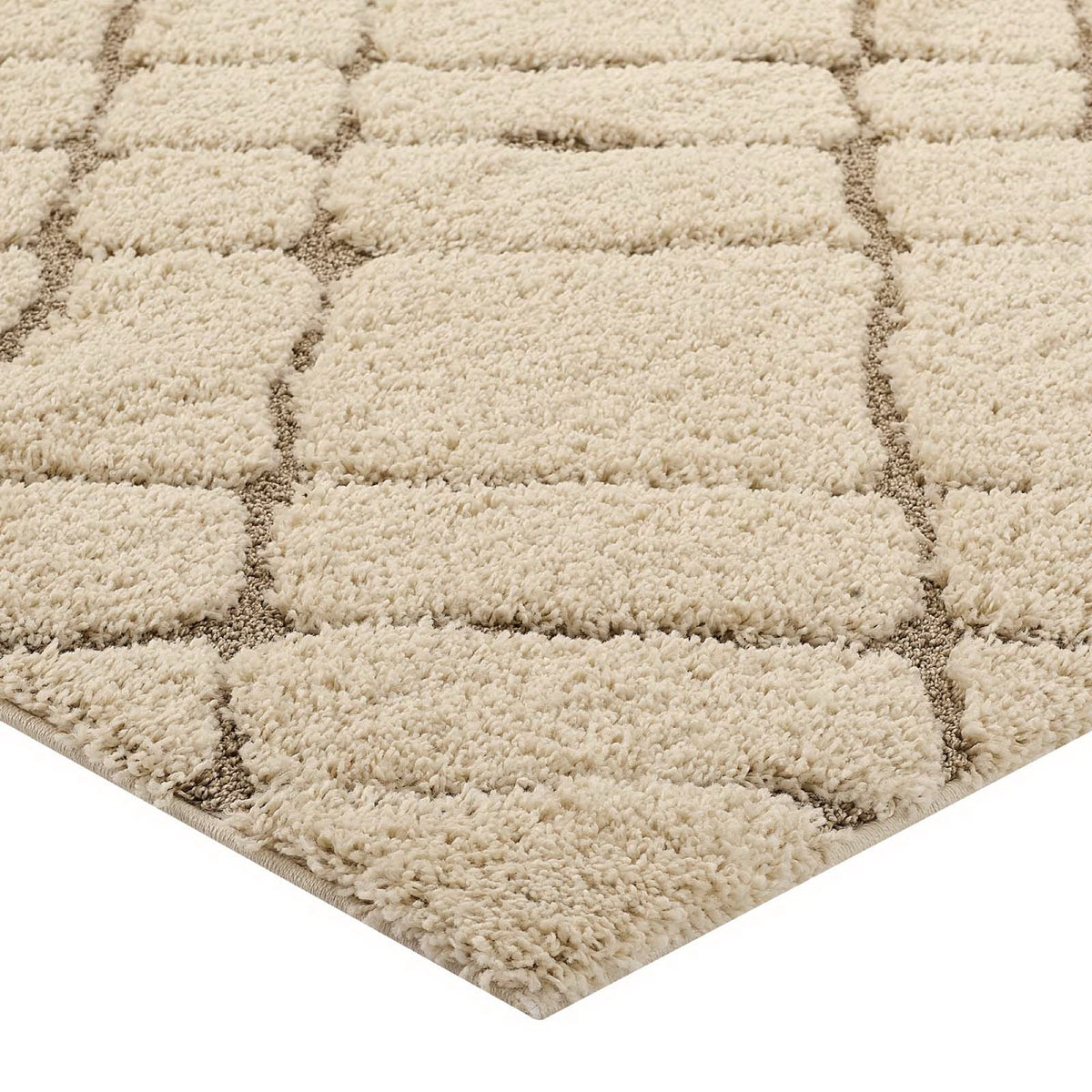 Jubilant Verona Abstract Geometric Shag 5x8 Area Rug - Additional View