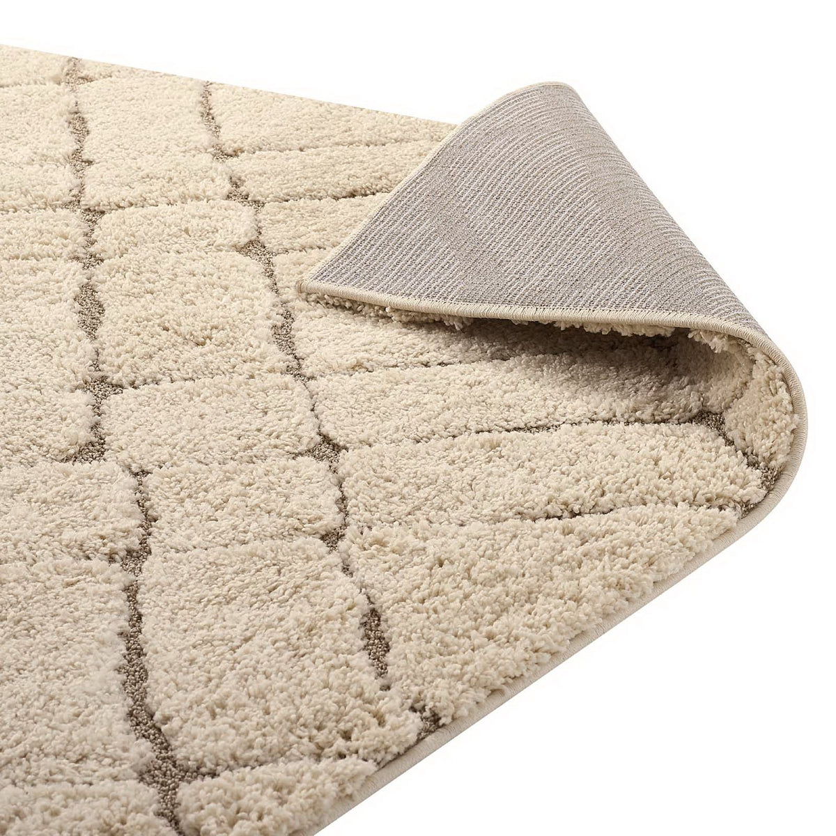 Jubilant Verona Abstract Geometric Shag 5x8 Area Rug - Additional View